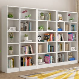 Simple bookshelf shelf floor locker