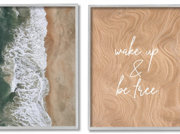 Set of 2 Designer Canvas Poster Wall Pictures